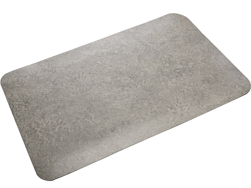 Crown Mats Workers-Delight Slate Anti-Fatigue Mat, 24" x 36", Light Gray (WX 1223LG)