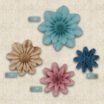 Teacher Created Resources Calming Colors Paper Flowers, 4/Pack (TCR8349)