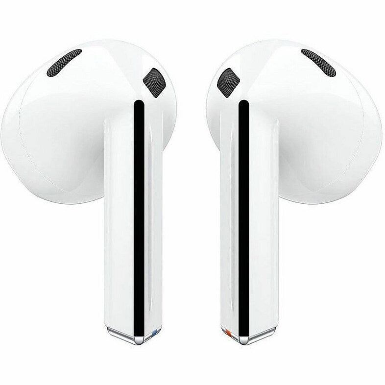 Samsung Galaxy Buds3 Wireless Active Noise Canceling Earbuds, Bluetooth, White (SM-R530NZWAXAR)