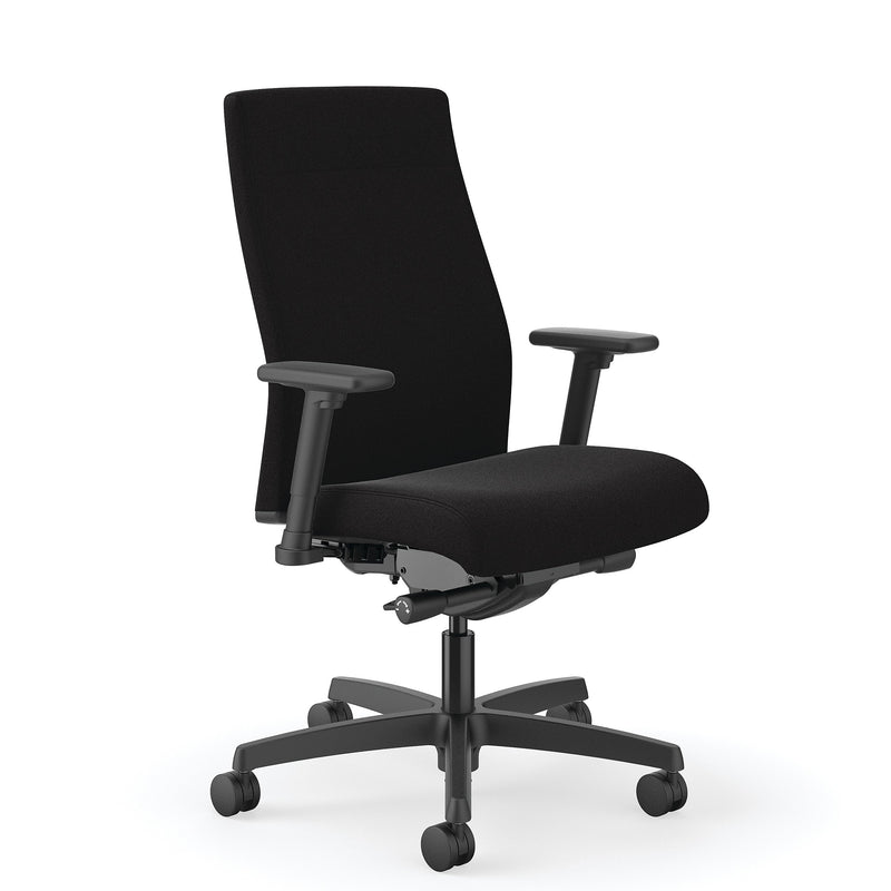 HON Ignition 2.0 Fabric Task Chair, Black (HONI2UL2AC10TK)