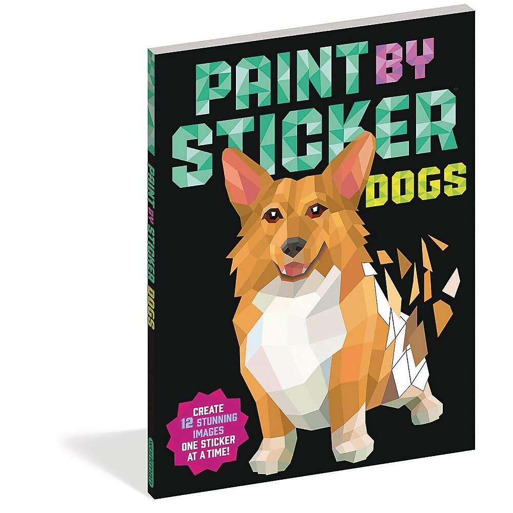Workman Paint by Sticker Dogs Activity Book (PS1466)