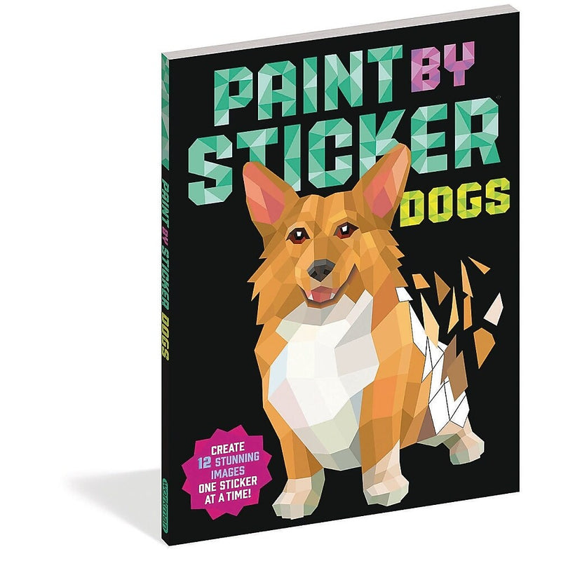 Workman Paint by Sticker Dogs Activity Book (PS1466)