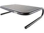 Allsop The Metal Art Jr. Monitor Stand, Pearl Black, 2/Pack (31958)