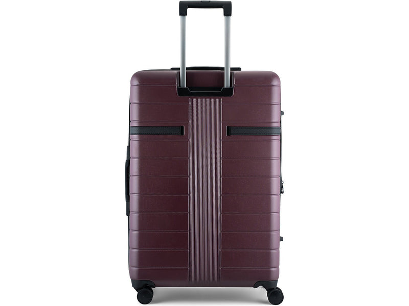 Bugatti Hamburg 30" Hardside Suitcase, 8-Wheeled Spinner, TSA Checkpoint Friendly, Red (HLG4528BU-REDLQ)