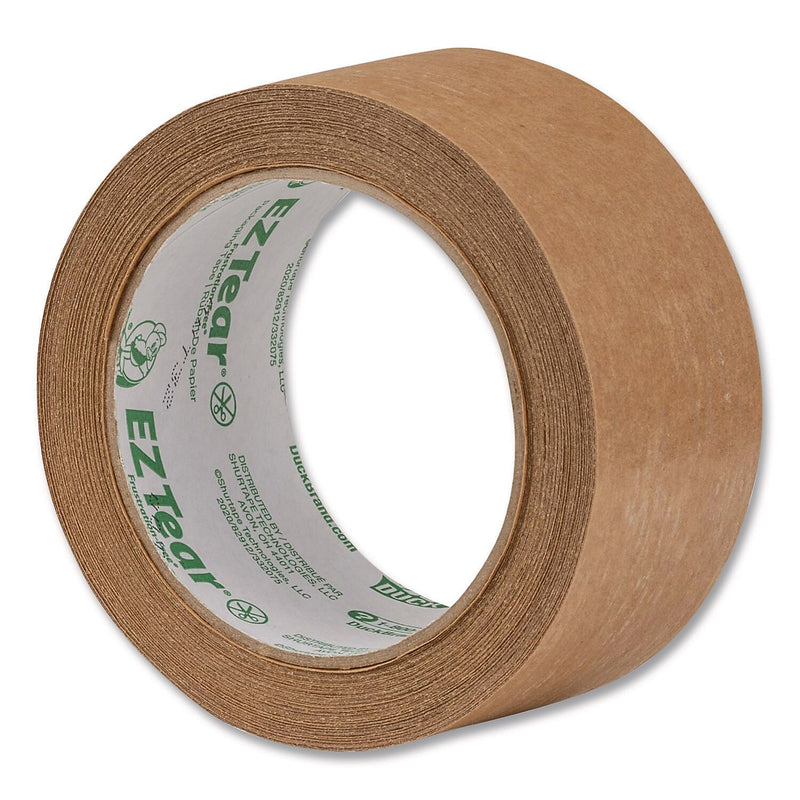 Duck Brand EZ Tear Packing Tape, 1.88" x 25 yds., Brown (242828)