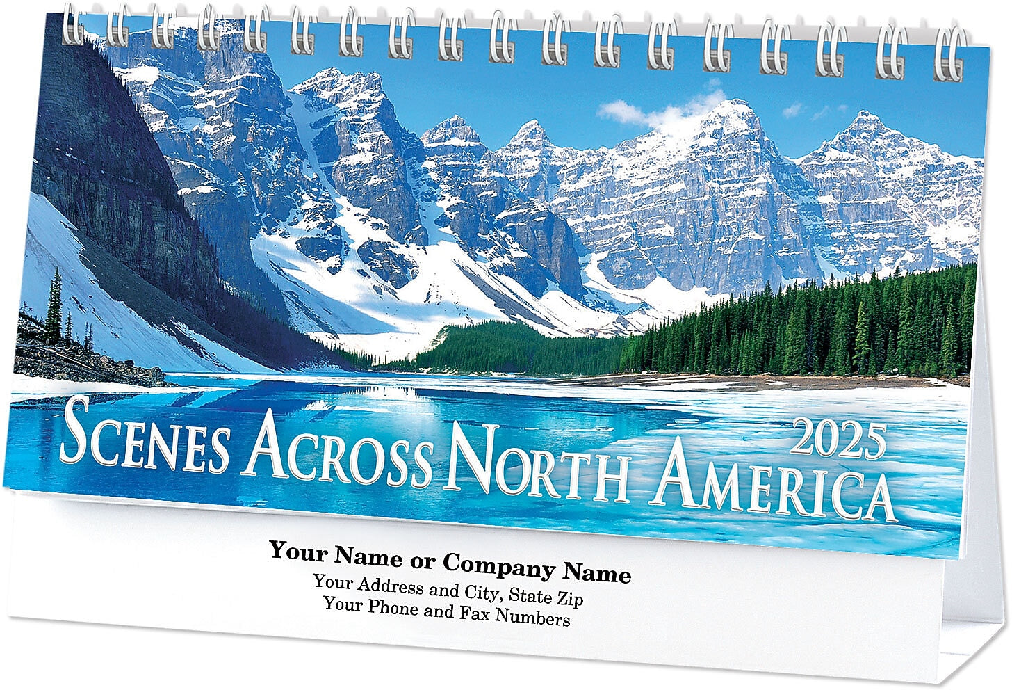 2025 Scenic Desk Calendar, Qty 250