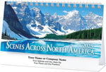 2025 Scenic Desk Calendar, Qty 1000