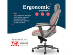 La-Z-Boy Vannes Ergonomic Polyurethane Swivel Executive Chair, Gray (60101-GRY)