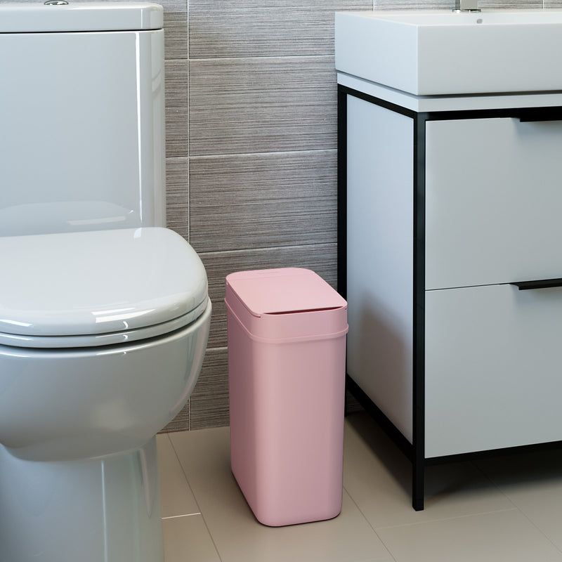 iTouchless Plastic Sensor Trash Can, 3 Gallon, Pink (SP03PP)