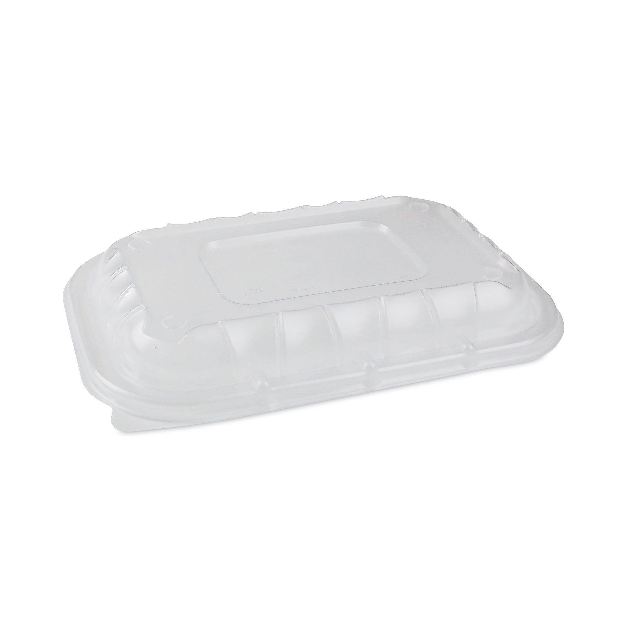 Pactiv Evergreen EarthChoice Entree2Go Takeout Container Vented Lid, 8.67 x 5.75 x 0.98, Clear, Plastic, 300/Carton