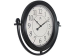 Infinity Instruments Finial Wall Clock, 15.75"Dia. (20308BK-4551)