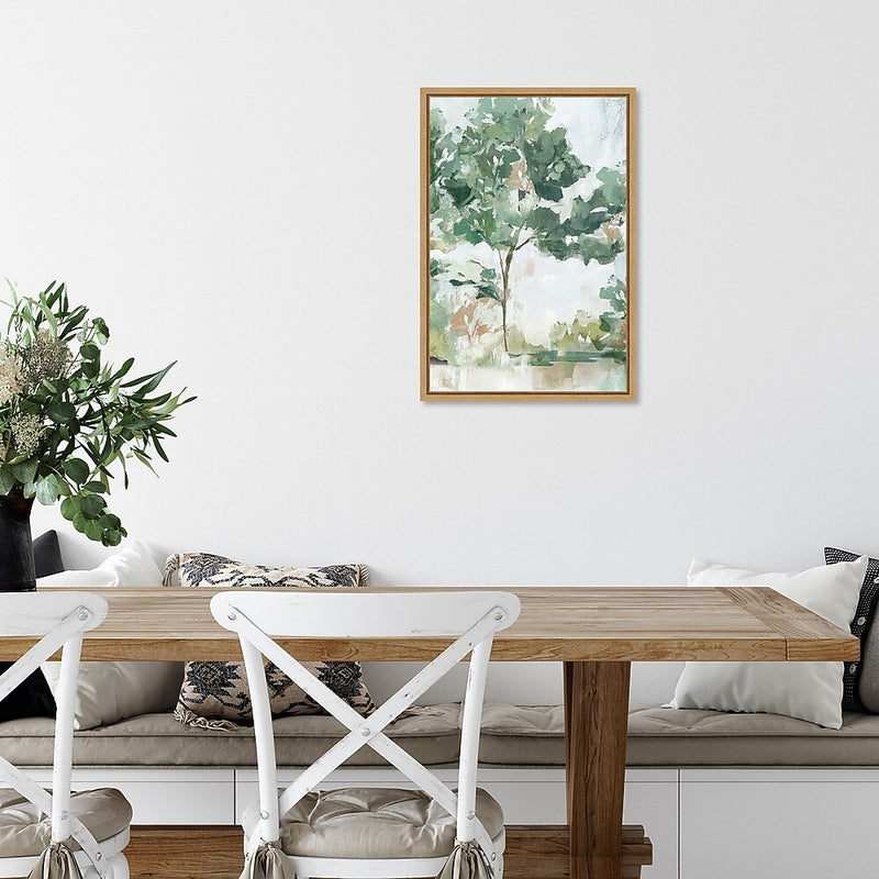 Amanti Art Forest Beauty I by Isabelle Z Framed Canvas Wall Art Print, 16" x 23" (A42675339727)