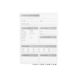 Ghent Aria Patient Room Magnetic Glass Dry-Erase Whiteboard, 3'H x 2'W (GRPARIASM11P-23)