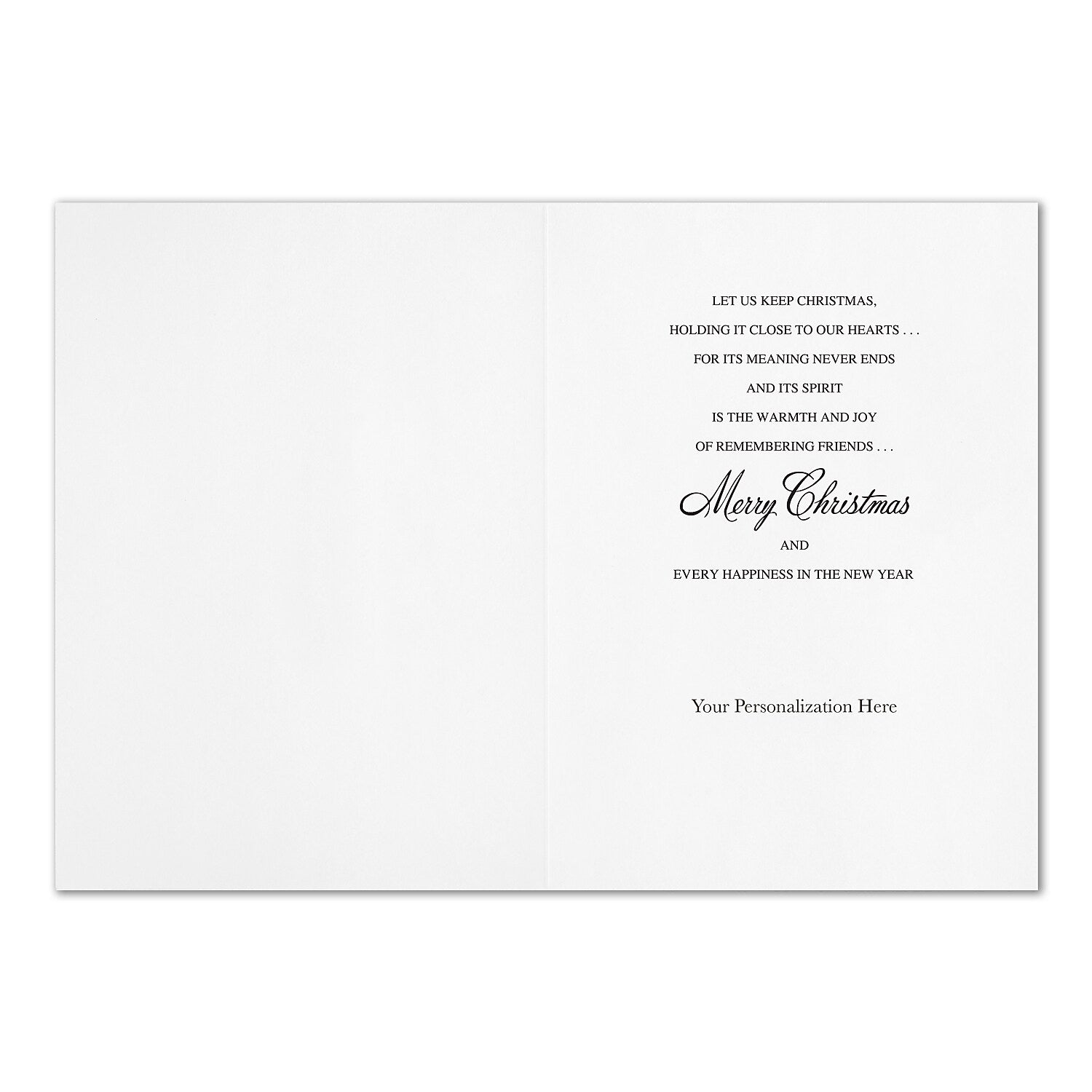Shining Holiday Holiday Card, 50/BX