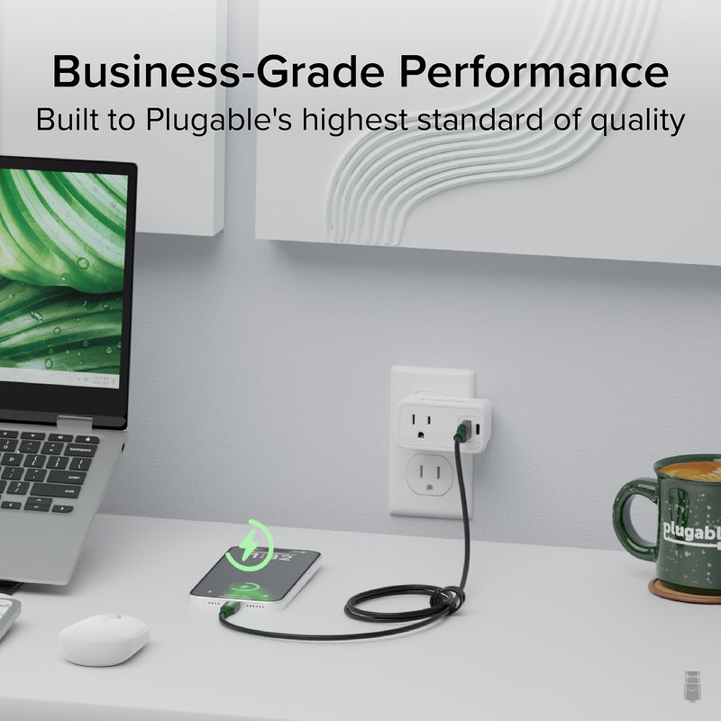 Plugable 3.3' USB-C to USB-A Cable, Black (USBC-A1M)