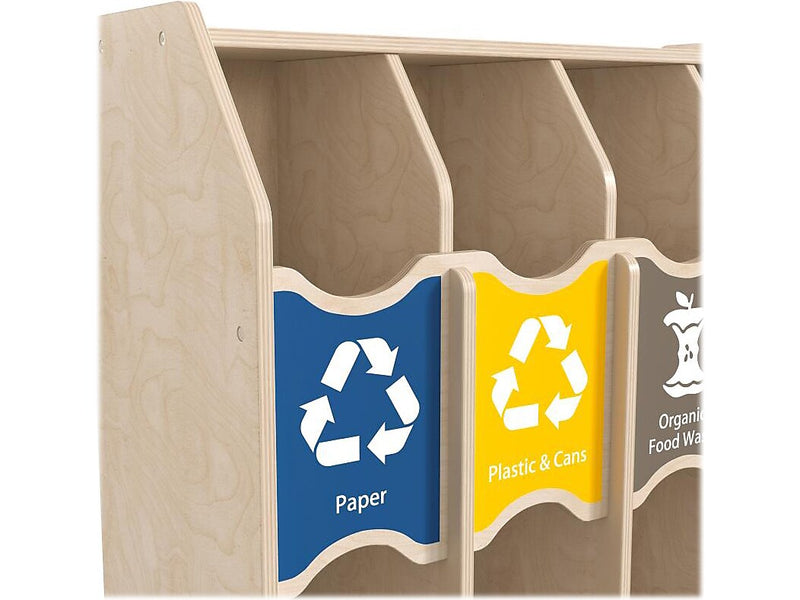 Flash Furniture Bright Beginnings Children's Recycling Station (MK-ME17154-GG)