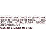 HERSHEY'S Milk Chocolate with Whole Almonds Candy Bars, 2.6 oz., 18/Box (HEC22100)