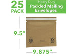 9.88" x 9.5" Self-Sealing Mailer, #2, 30/Carton (99320)