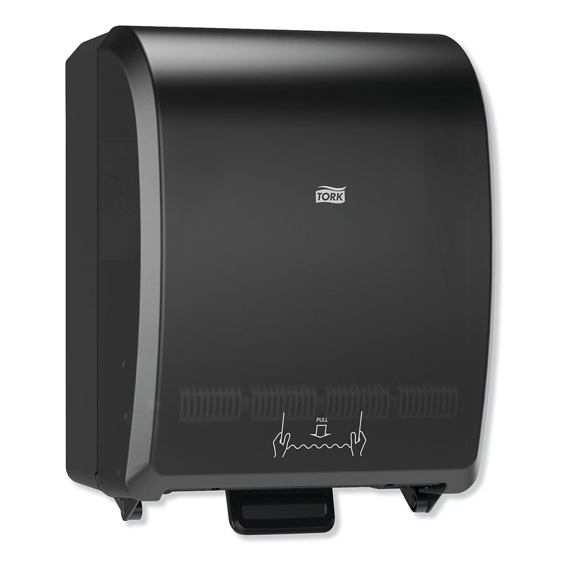 Tork H80 System Mechanical Hand Towel Roll Dispenser, Black