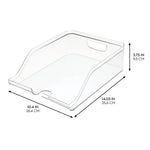 iDESIGN Plastic Beverage Dispensers, Clear (71580)