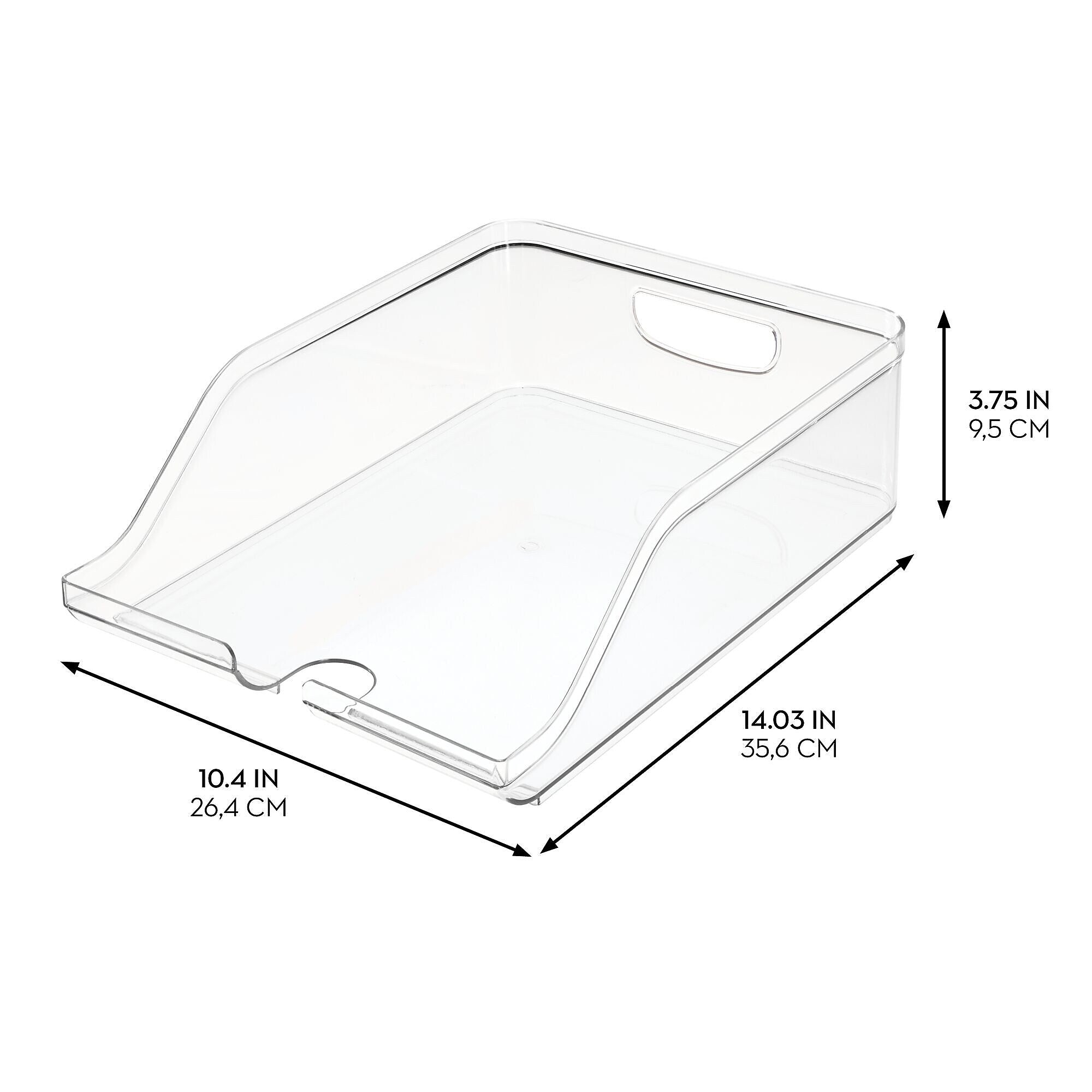 iDESIGN Plastic Beverage Dispensers, Clear (71580)