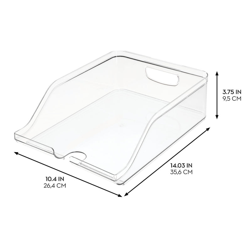 iDESIGN Plastic Beverage Dispensers, Clear (71580)