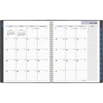 2025-2026 AT-A-GLANCE DayMinder 8.5" x 11" Academic Year Weekly & Monthly Planner, Plastic Cover, Charcoal (AYC545-45-26)