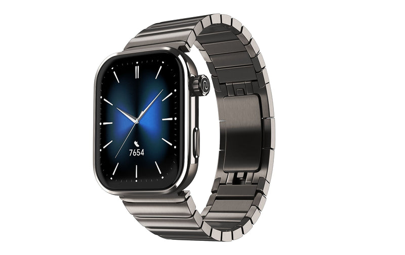 Noise Pro 6 Max Smartwatch with Intelligent AI and Endless AI Watch Faces, Titanium (Nbxp010TIT)