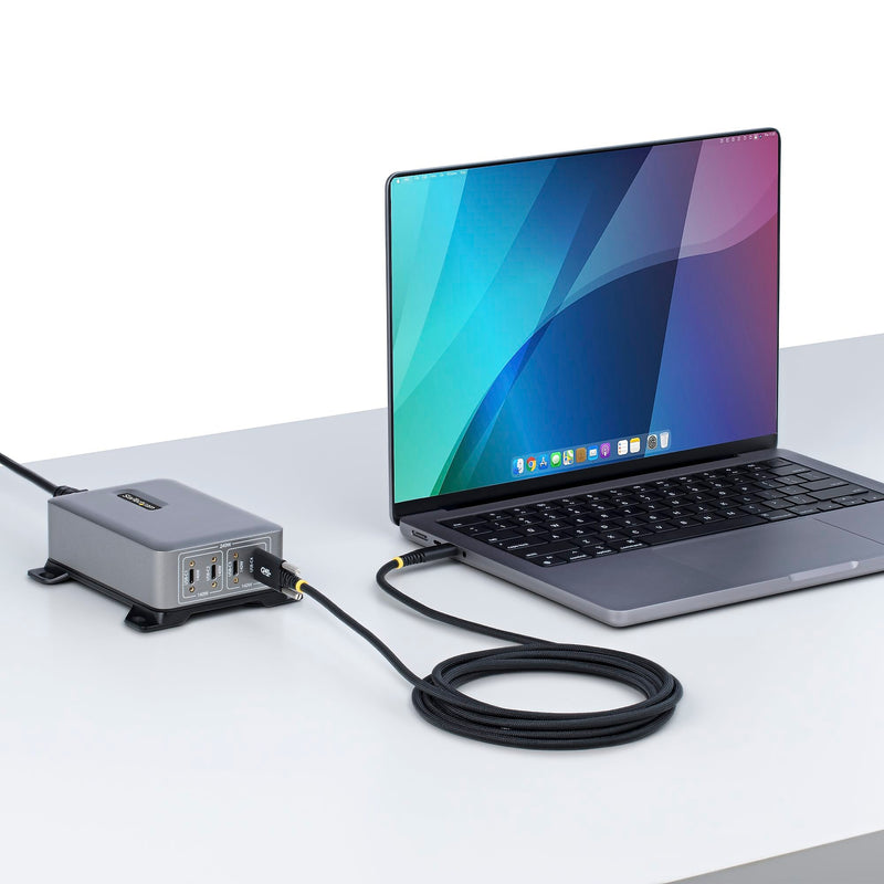 StarTech USB-C to USB-C Charging Cable, 10 ft., Black (S2CEPR3M-USBSL-CABLE)