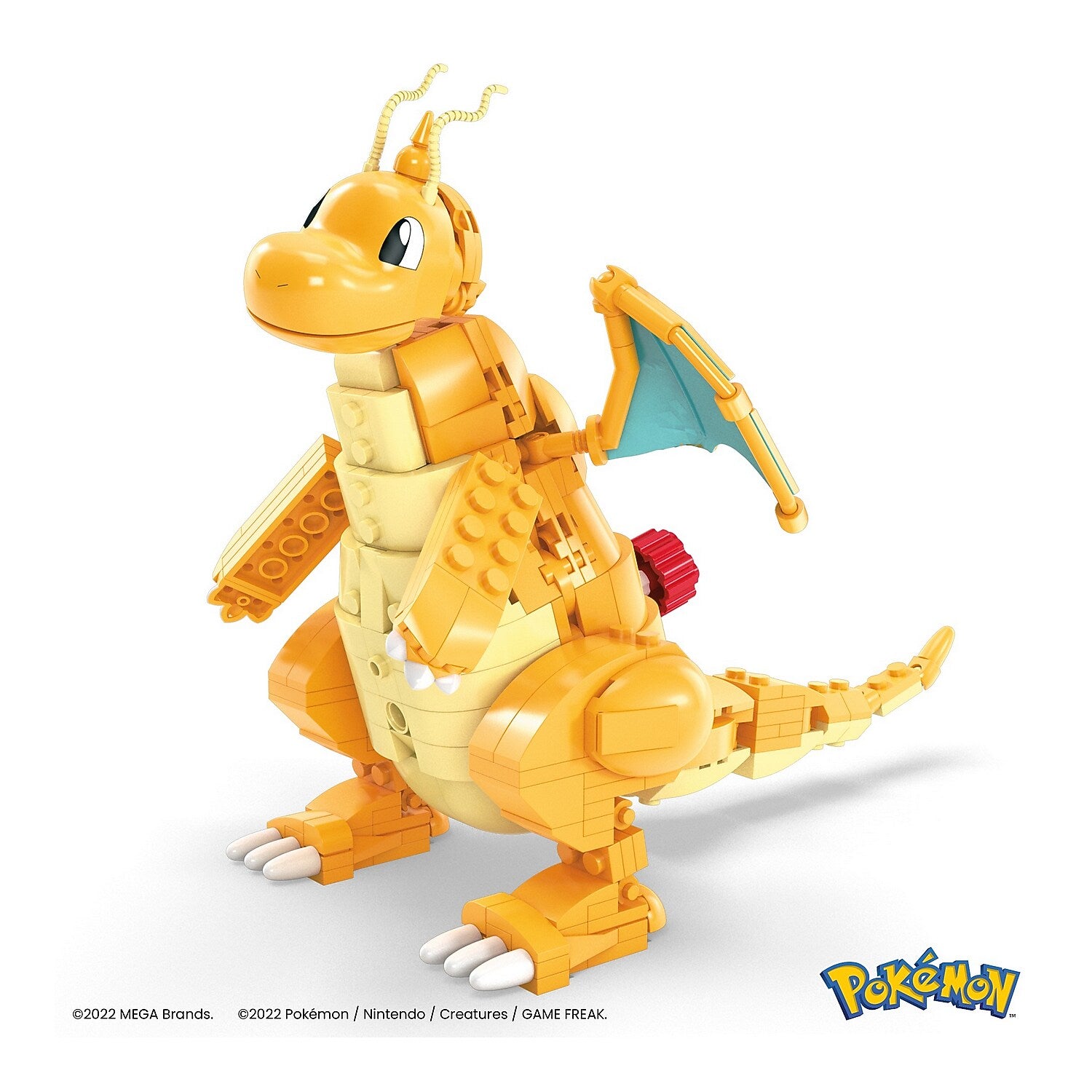 MEGA Pokémon Dragonite Building Toy Set, 388 Pieces (HKT25)