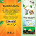 Twinings Pure Peppermint Herbal Caffeine Free Tea Bags, 25/Box (TNA51724)