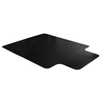 Floortex Advantagemat Hard Floor Chair Mat with Lip, 36" x 48", Black Vinyl (FC123648HLBV)
