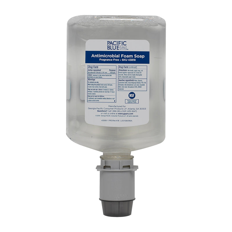 Pacific Blue Ultra Gentle Foaming Hand Soap Refill by GP PRO, 1200 mL, 4/Pack (43818)