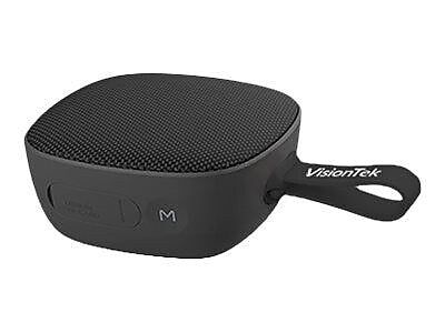 VisionTek SoundCube Wireless Bluetooth Speaker, Waterproof, Black (901313)