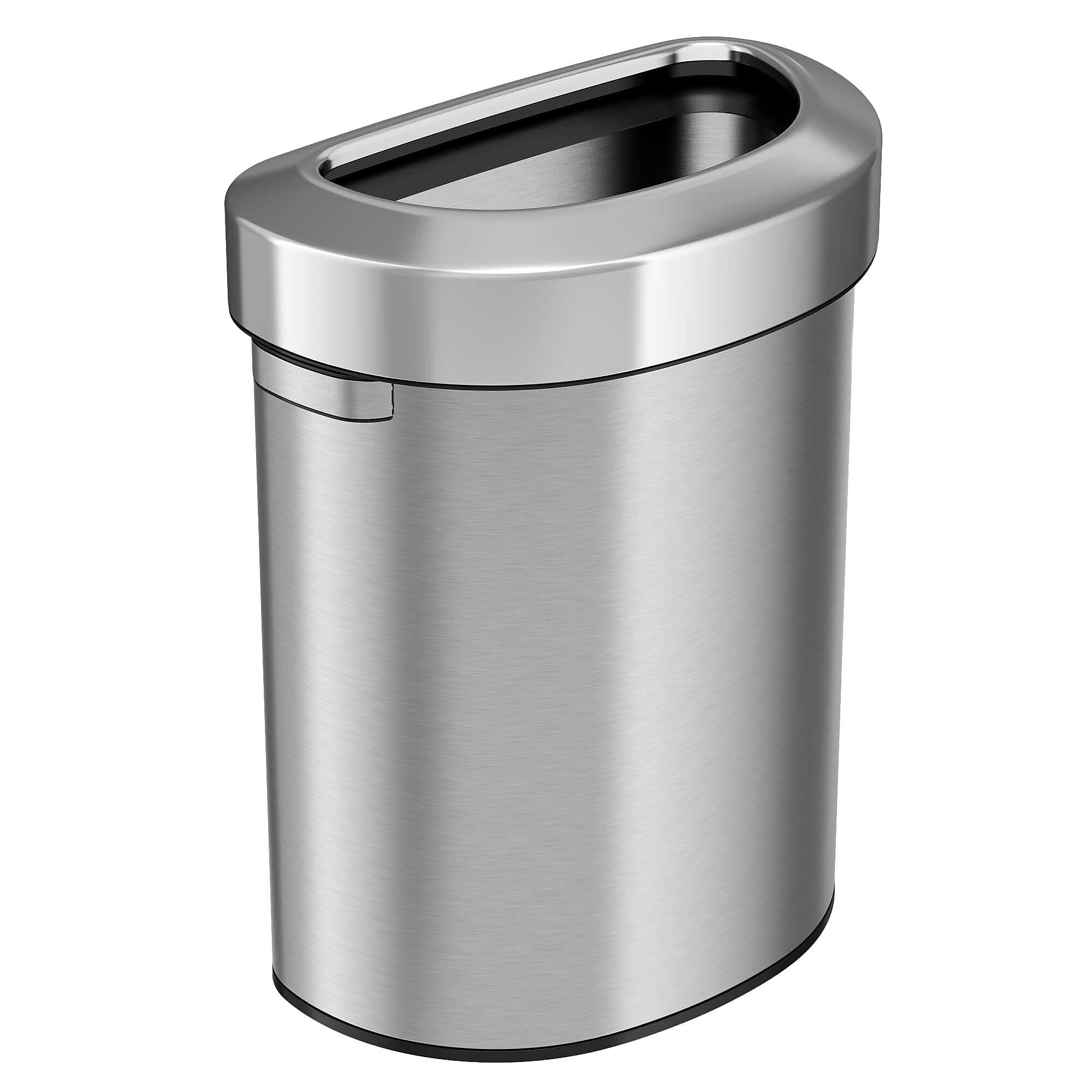 iTouchless Stainless Steel Trash Can, 18 Gallon (IT18DOT)