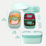 Bentgo Classic Bento Box, Coastal Aqua, 28 oz. (BENTGO-CA)
