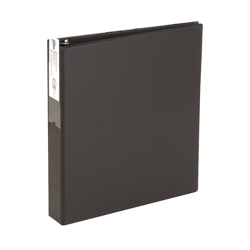Avery 2" 3-Ring Non-View Binders, Black (04501)
