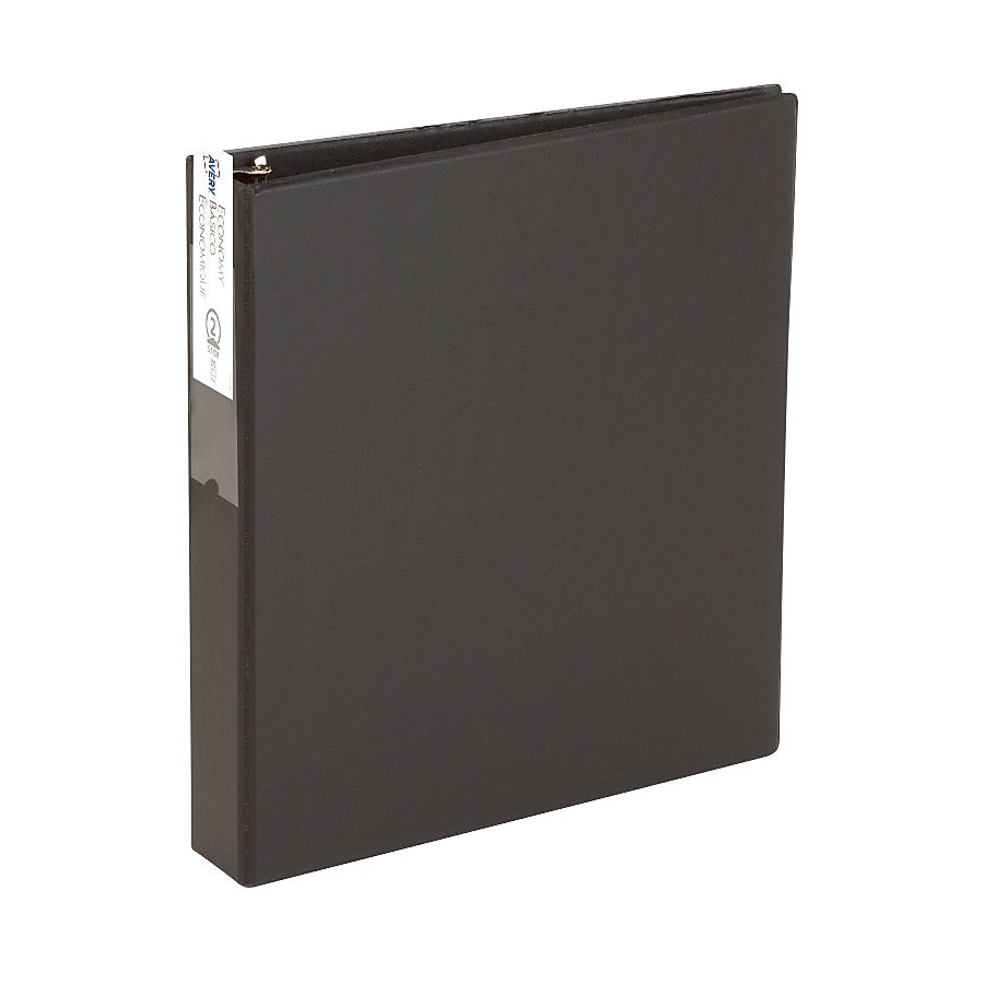Avery 2" 3-Ring Non-View Binders, Black (04501)