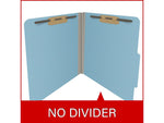 Medical Arts Press Pressboard Classification Folder, 2" Expansion, Letter Size, Blue, 25/Box (DV-T42-02-3BLU)
