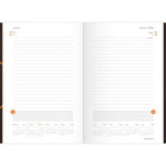 2026 AT-A-GLANCE Plan. Write. Remember. 5" x 8.25" Daily Planner, Paperboard Cover, Brown/Orange (70-6201-30-26)