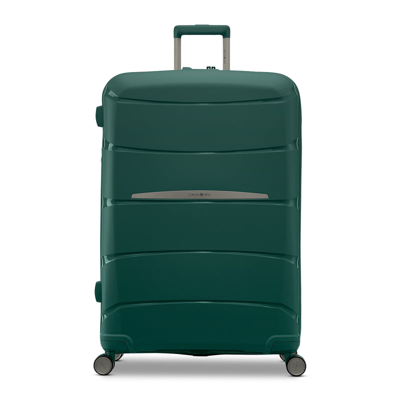 Samsonite Outline Pro 12.5" Hardside Suitcase, 4-Wheeled Spinner, Emerald Green (137395-1327)