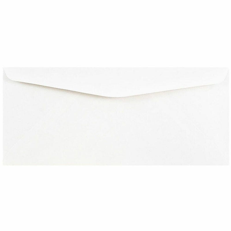 JAM Paper #10 Business Commercial Envelopes, 4 1/8 x 9 1/2, White, 25/Pack (35532)