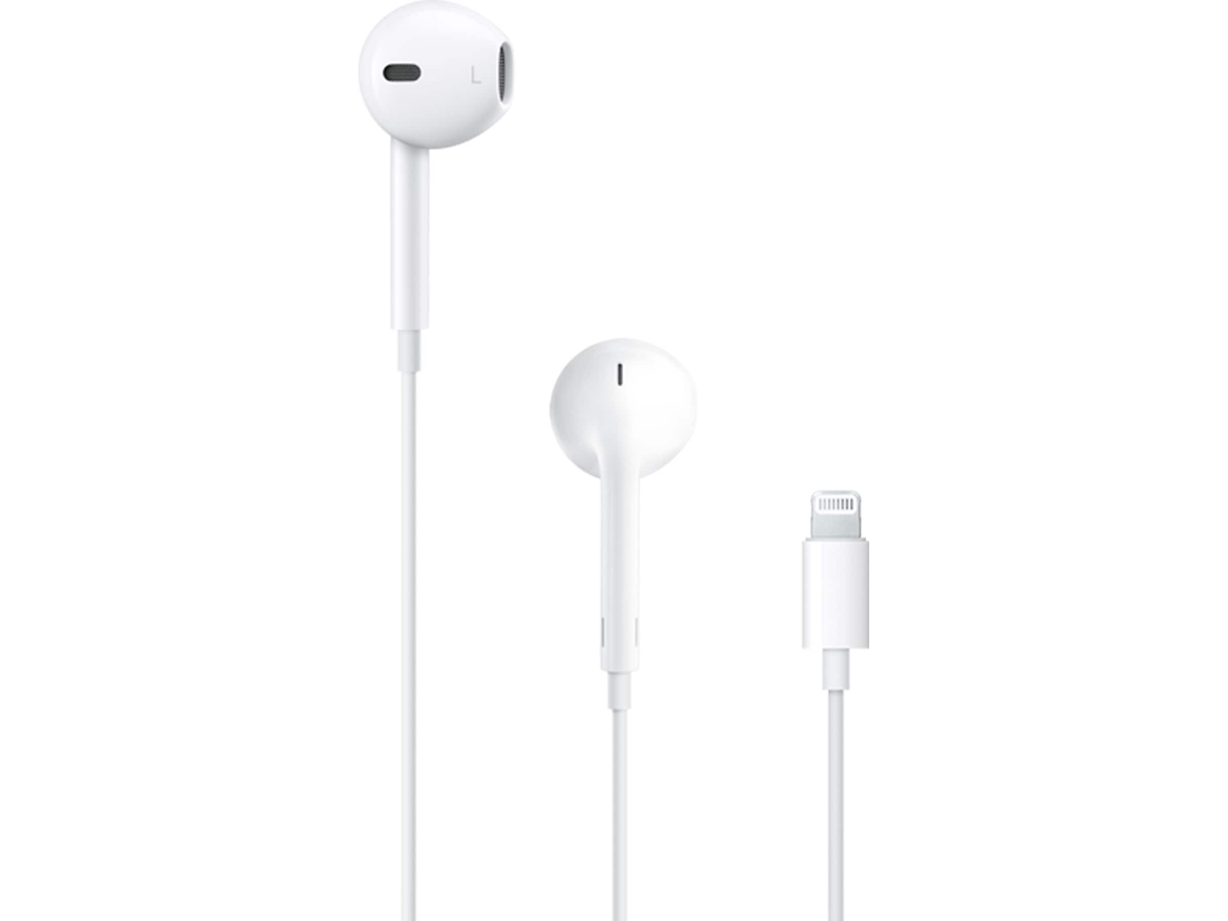 Apple EarPods Earbud Headphones, White (MWTY3AM/A)