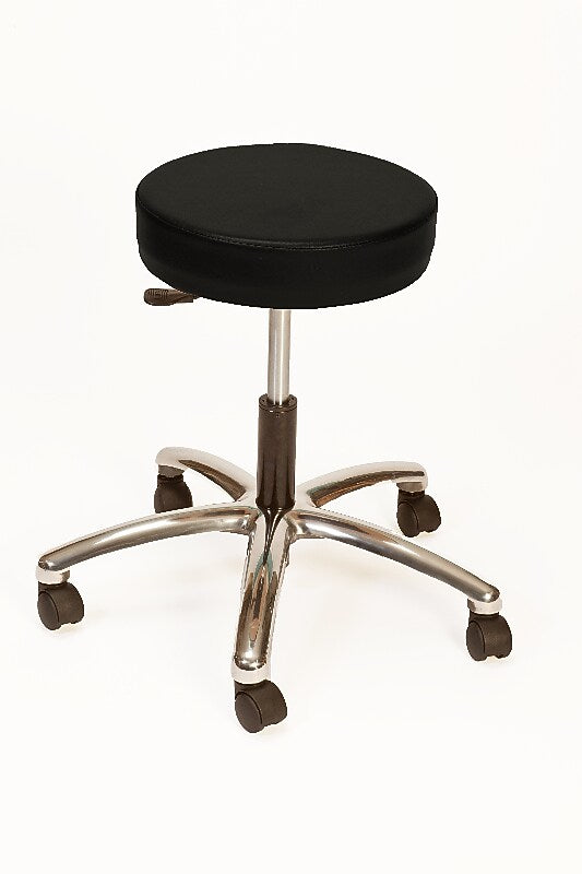 Brandt Industries Armless Vinyl Medical Stool (17421 Black)
