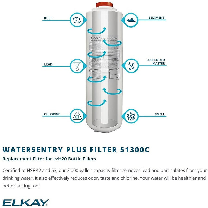 Elkay ezH2O Wall Mounted Drinking Fountain and Hands Free Bottle Filling Station, Filtered (LZS8WSSK)