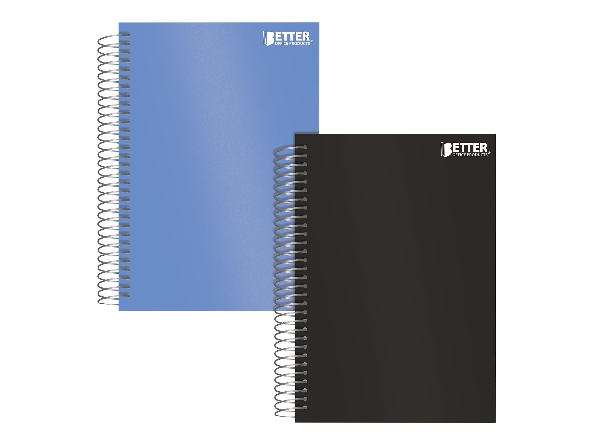 Better Office 1-Subject Notebooks, 4.38" x 7", College Ruled, 100 Sheets, 2/Pack (25792-2PK)