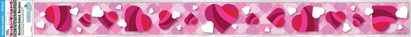 Barker Creek Double-Sided Border, 35" x 3", Hearts and Clover, 12/Pack (LL973)