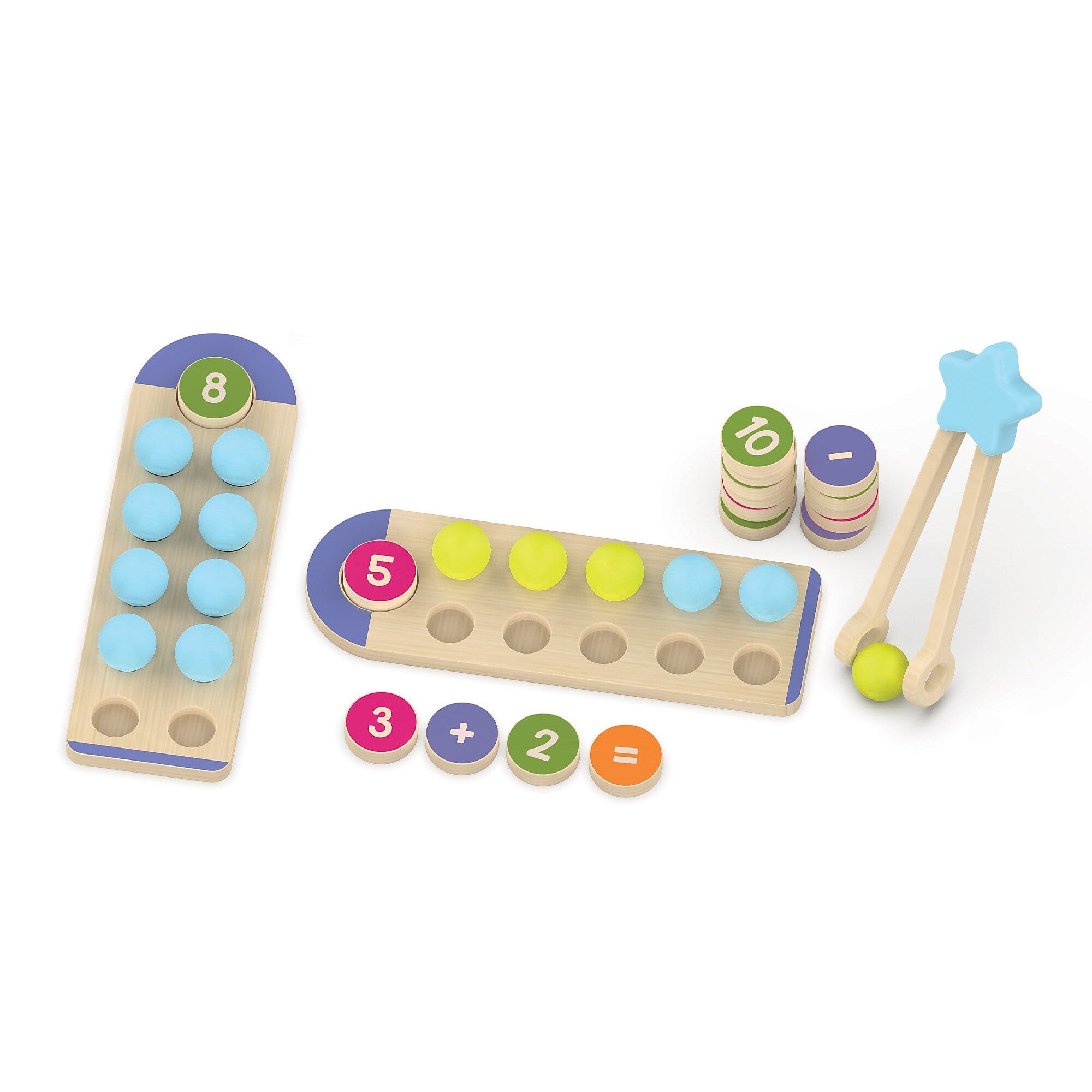 Educational Insights Count & Match Wooden Set