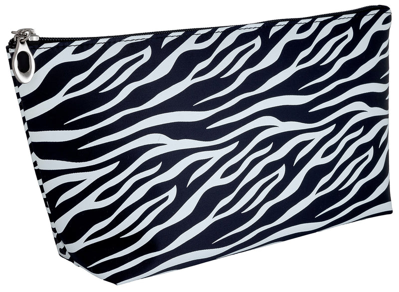 Naturally by Kingsley Toiletry Bag, Zebra (TC-47)