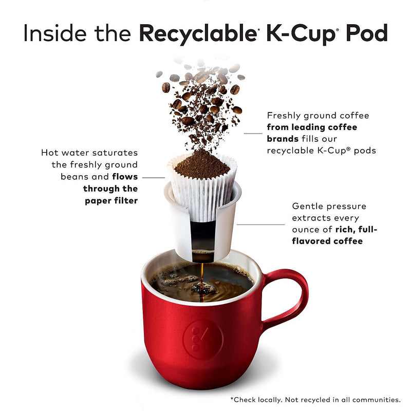 Tully's Breakfast Blend Coffee, Light Roast, 0.40 oz. Keurig® K-Cup® Pods, 24/Box (192719)